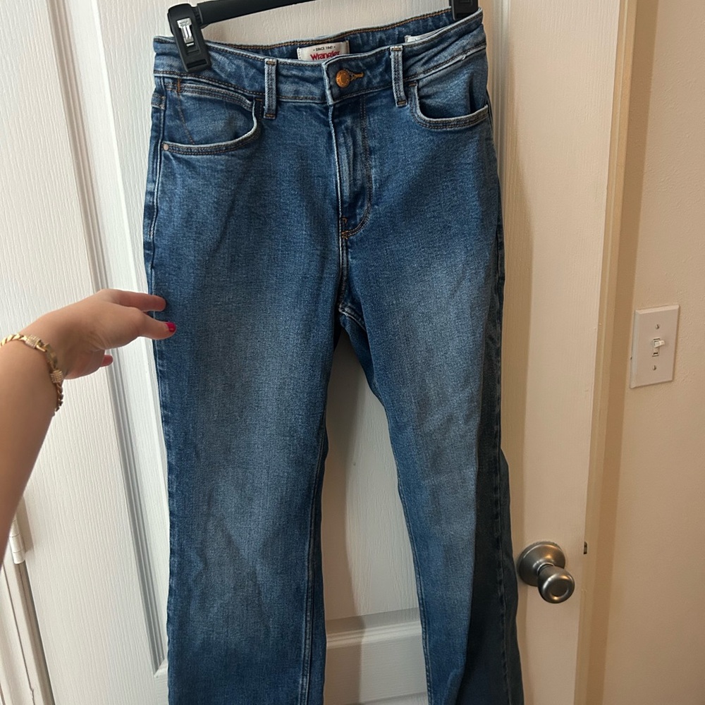 Wrangler High Rise Bold Boot Cut Jeans